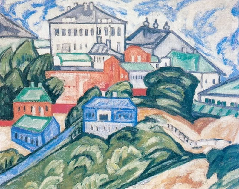 Paesaggio urbano, 1912 - Russian Museum 1